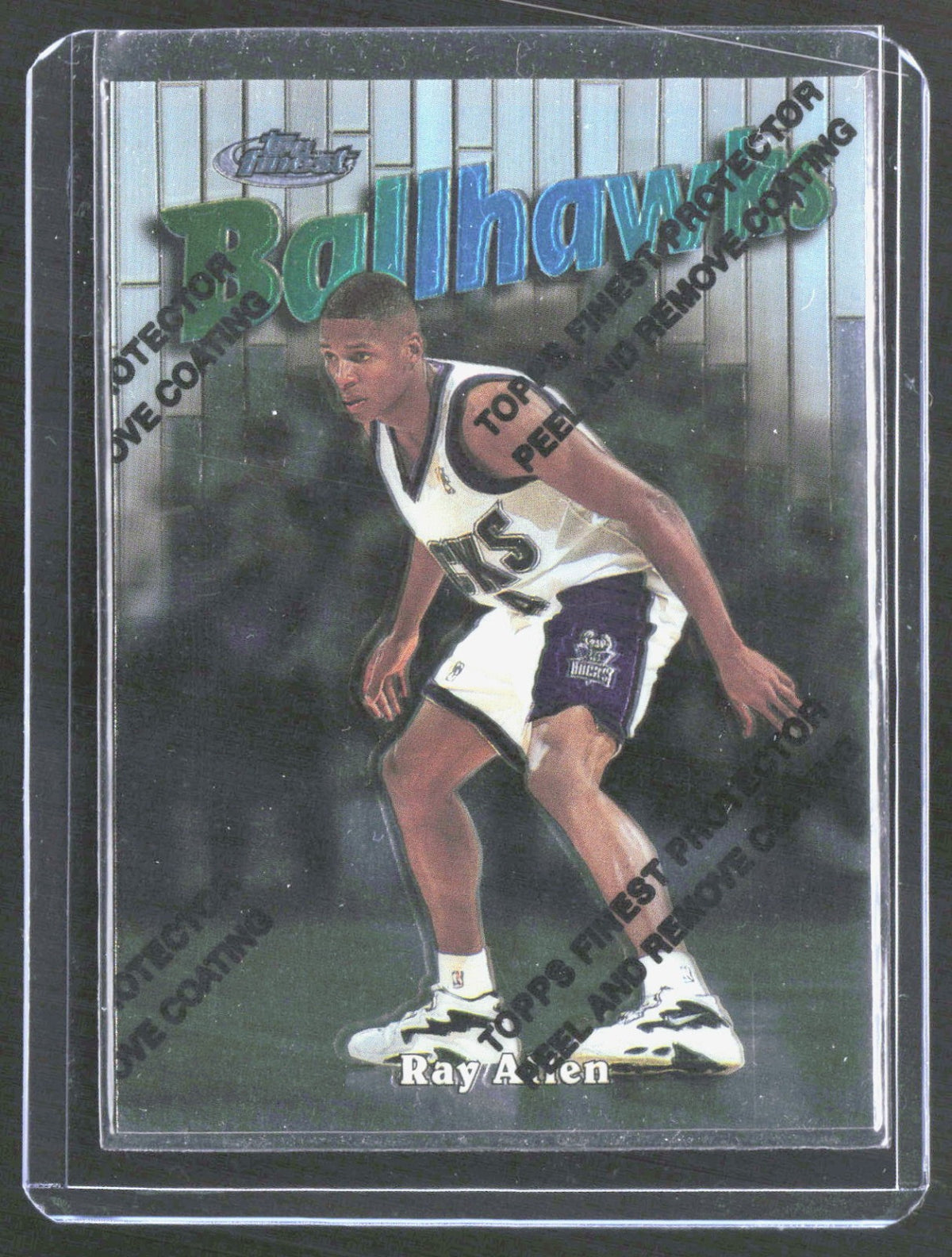 1997-98 Finest Ray Allen 152 Basketball Milwaukee Bucks
