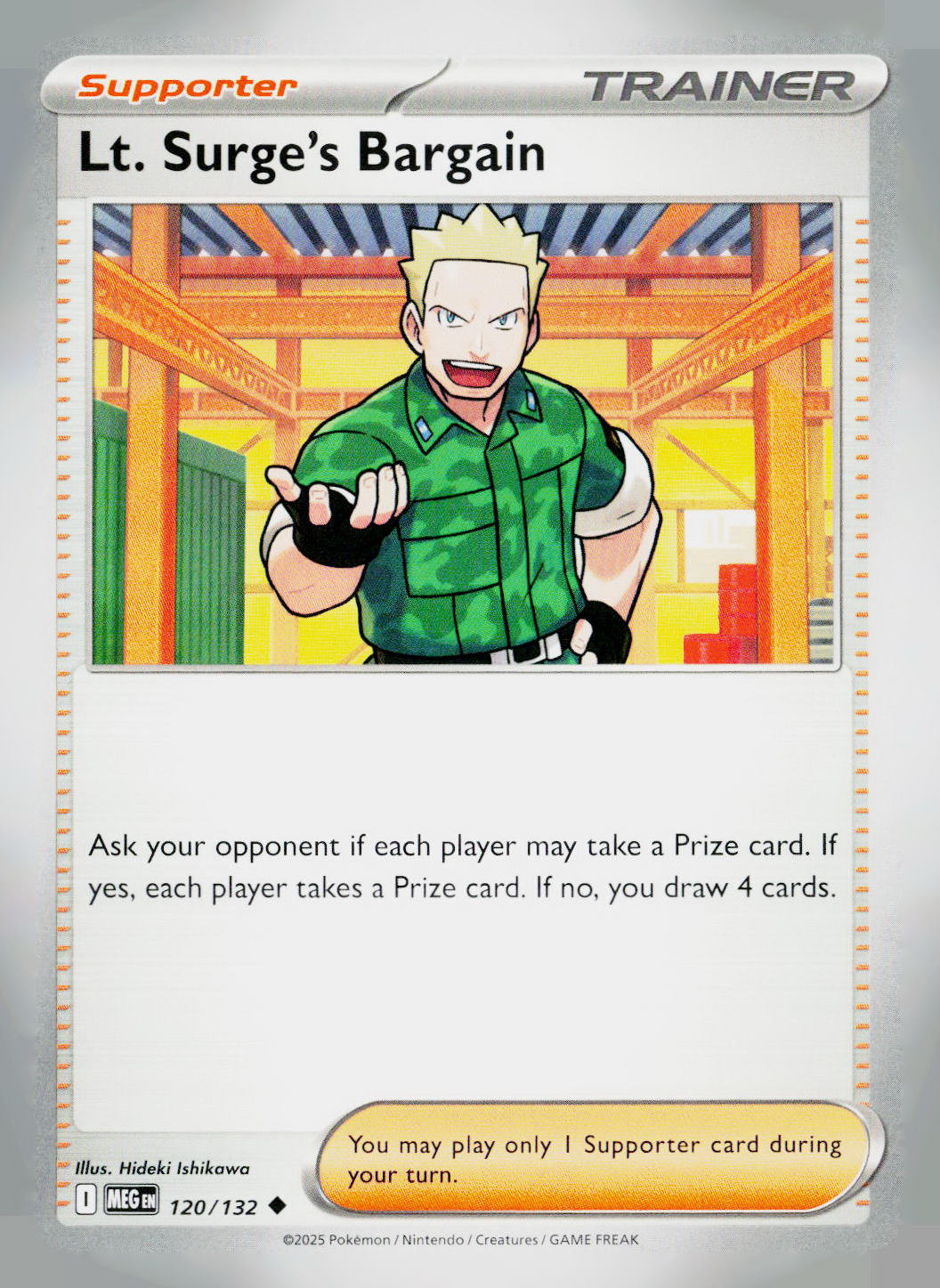 Lt. Surge's Bargain MEG NM