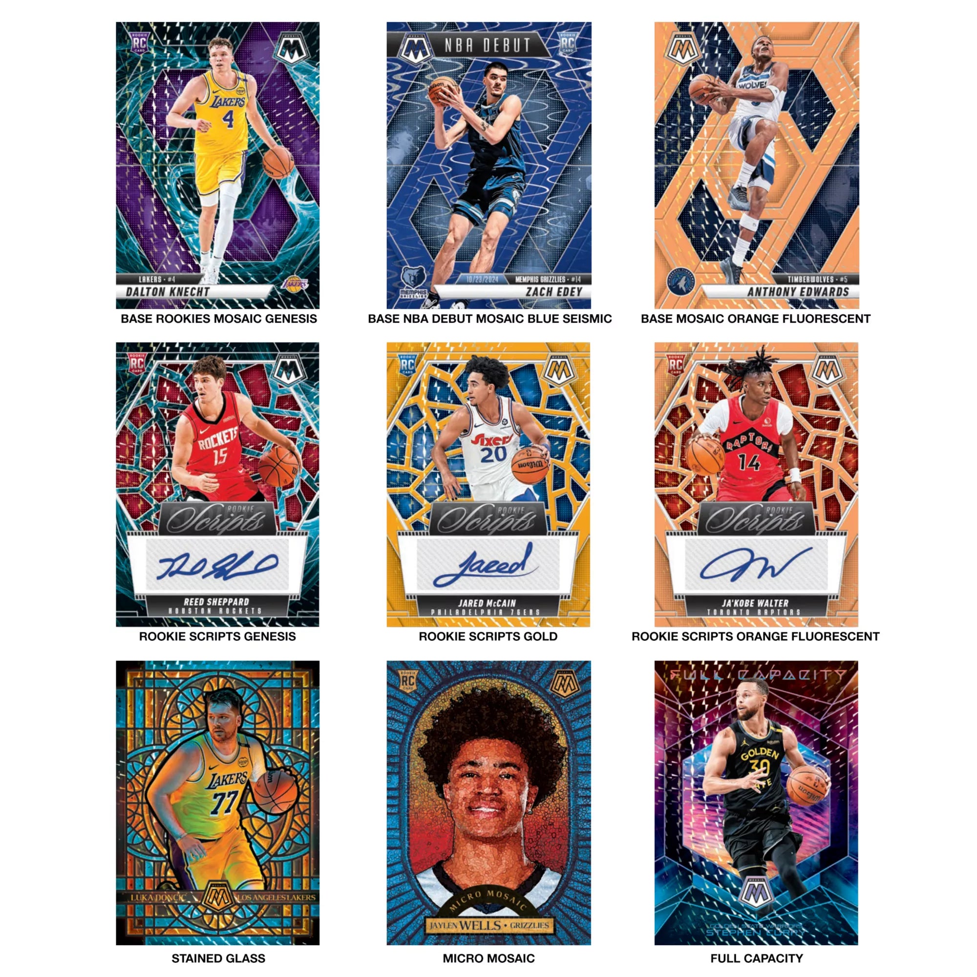 2024-25 Panini Mosaic Basketball NBA Blaster Box
