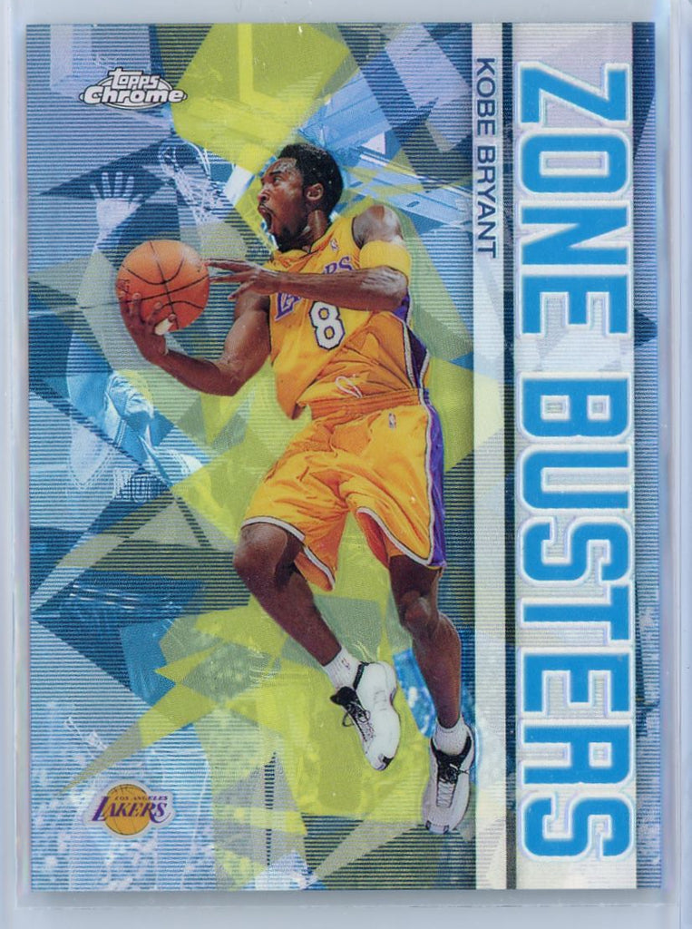 2002 Topps Chrome Zone Busters Kobe Bryant Card ZB8 Default Title