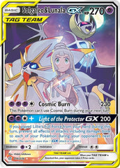 Solgaleo & Lunala GX (Full Art) Ultra Rare SM - Cosmic Eclipse 216/236 NM