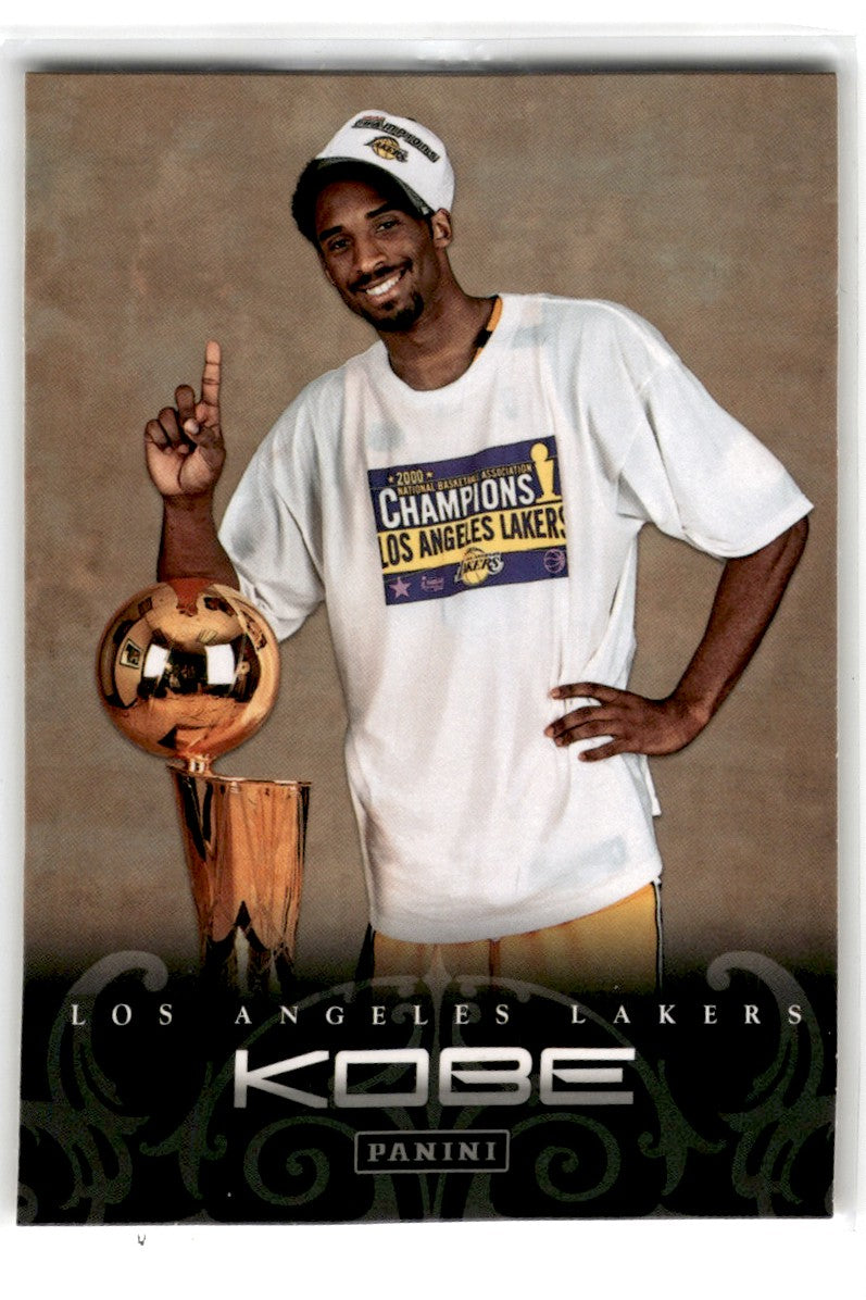 2012 Panini Kobe Anthology Kobe Bryant Card 35 Default Title