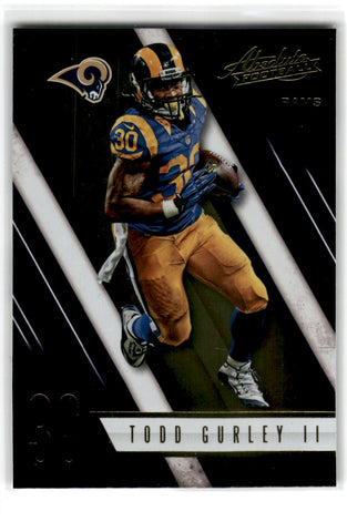 2016 Panini Absolute Todd Gurley II Card 84 Default Title