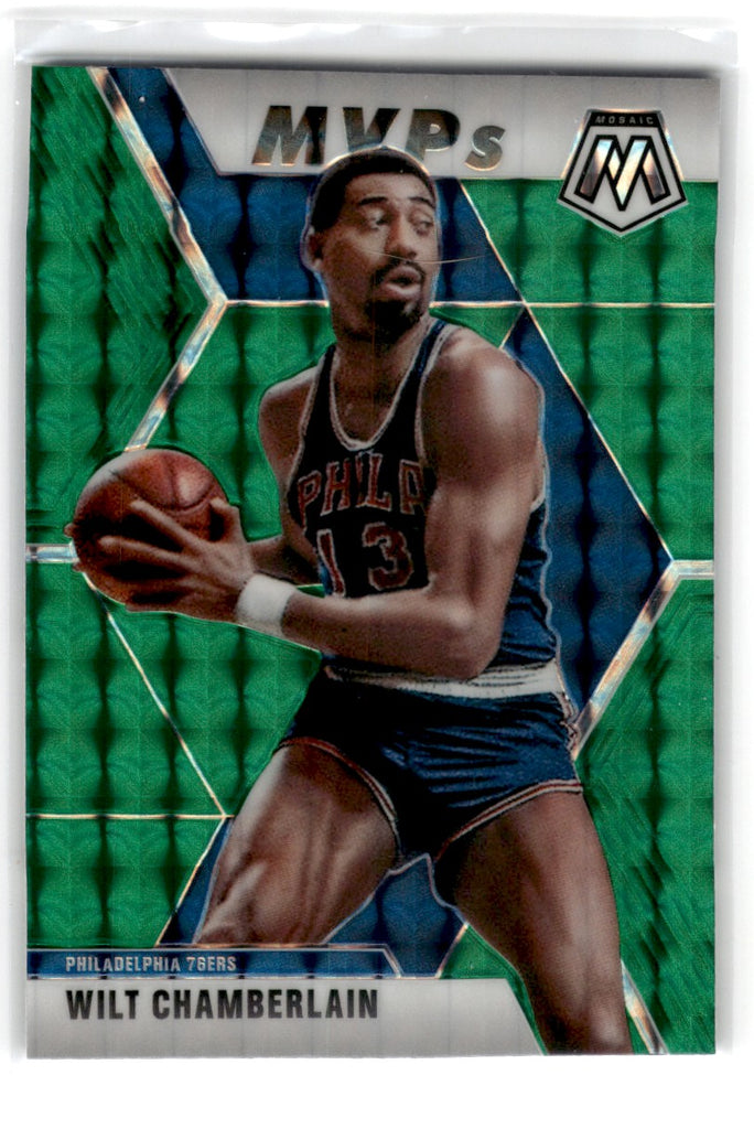 2019 Panini Mosaic Green Wilt Chamberlain Card 300 Default Title