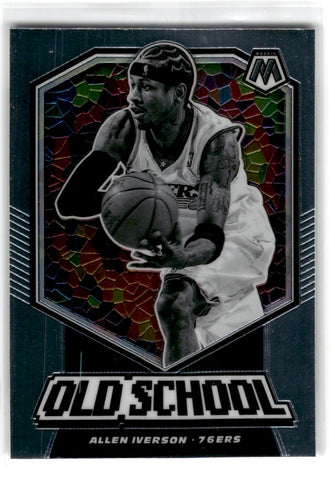 2019 Panini Mosaic Old School Allen Iverson Card 14 Default Title