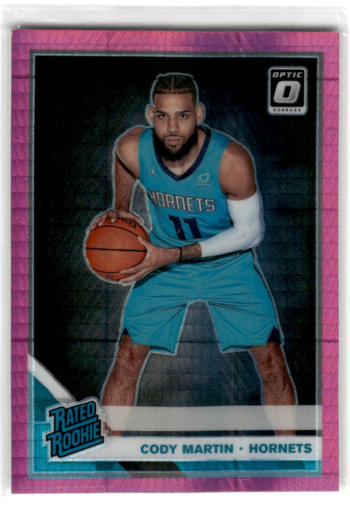 2019 Panini Optic Hyper Pink Cody Martin Card 181 Default Title