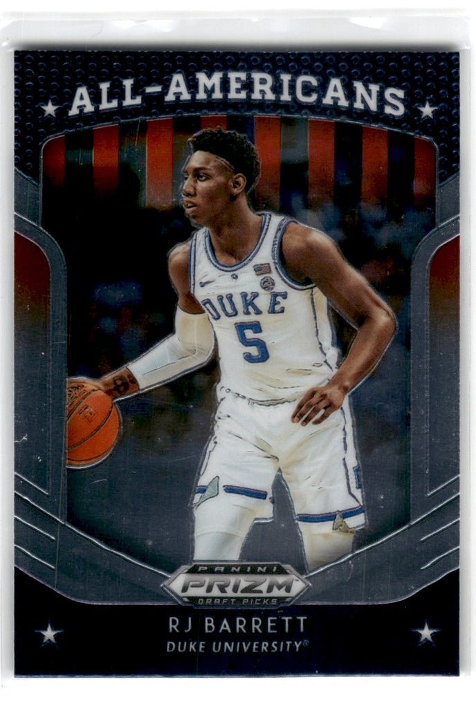 2019 Panini Prizm Draft Picks RJ Barrett Card 62 Default Title