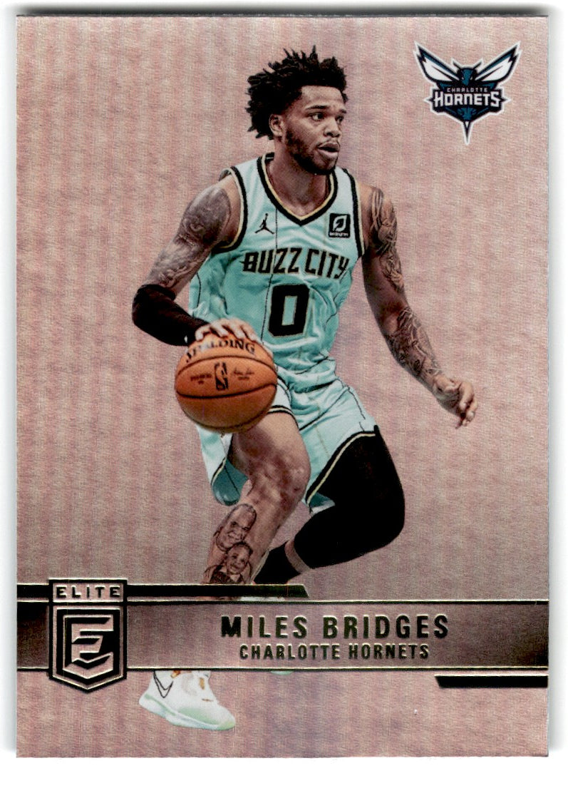 2020 Donruss Elite Miles Bridges Card 122 Default Title