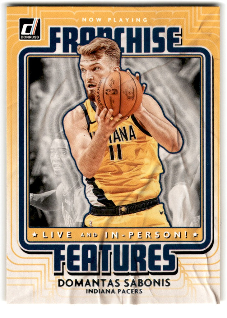 2020 Donruss Franchise Features Domantas Sabonis Card 12 Default Title