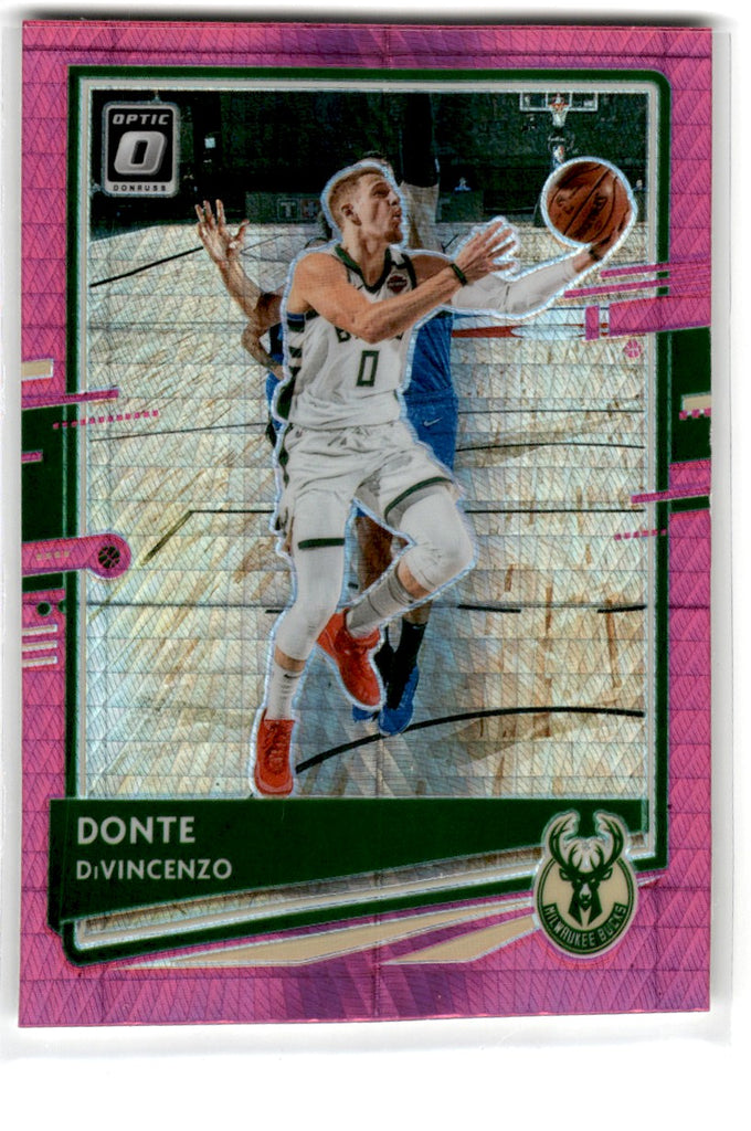 2020 Donruss Optic Hyper Pink Donte DiVincenzo Card 68 Default Title