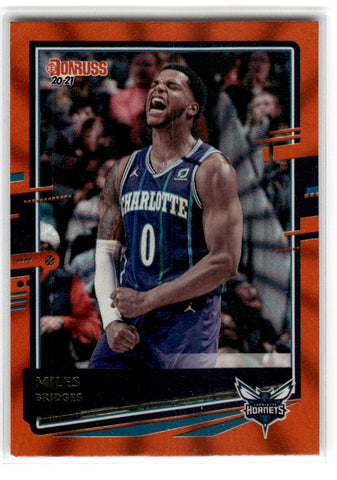 2020 Donruss Orange Miles Bridges Card 190 Default Title