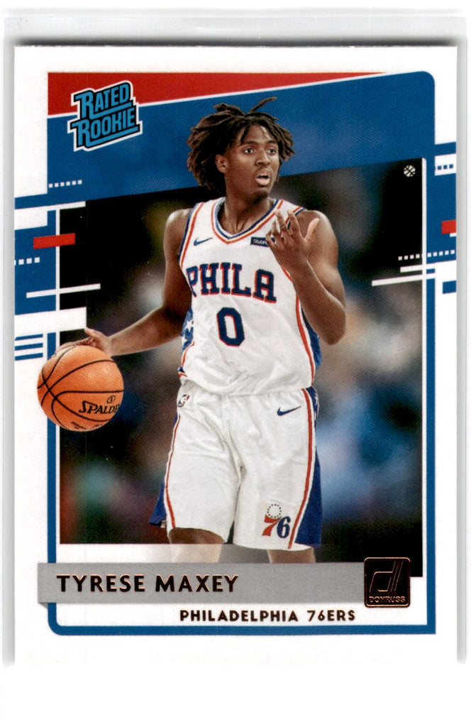 2020 Donruss Tyrese Maxey Card 211 Default Title