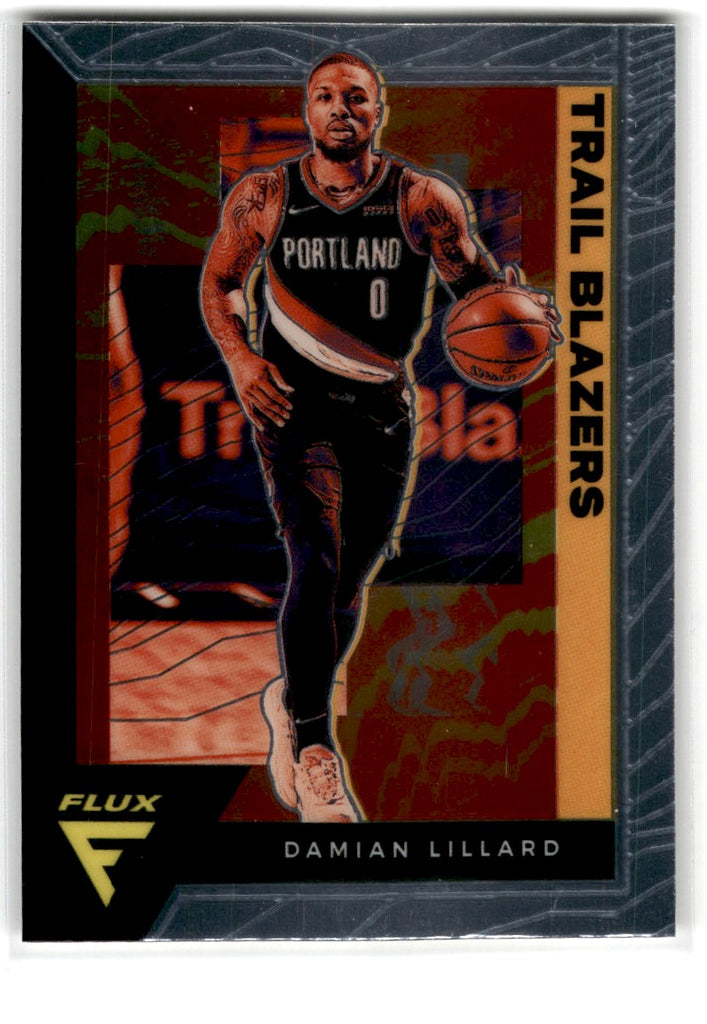 2020 Panini Flux Silver Damian Lillard Card 146 Default Title