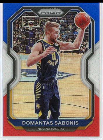 2020 Panini Prizm Red White Blue Domantas Sabonis Card 23 Default Title