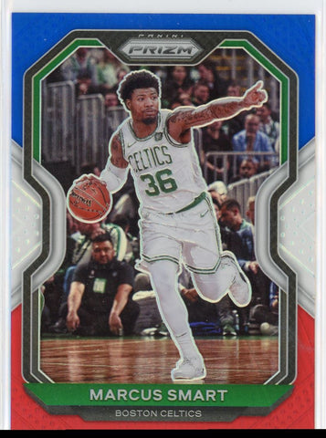 2020 Panini Prizm Red White Blue Marcus Smart Card 97 Default Title
