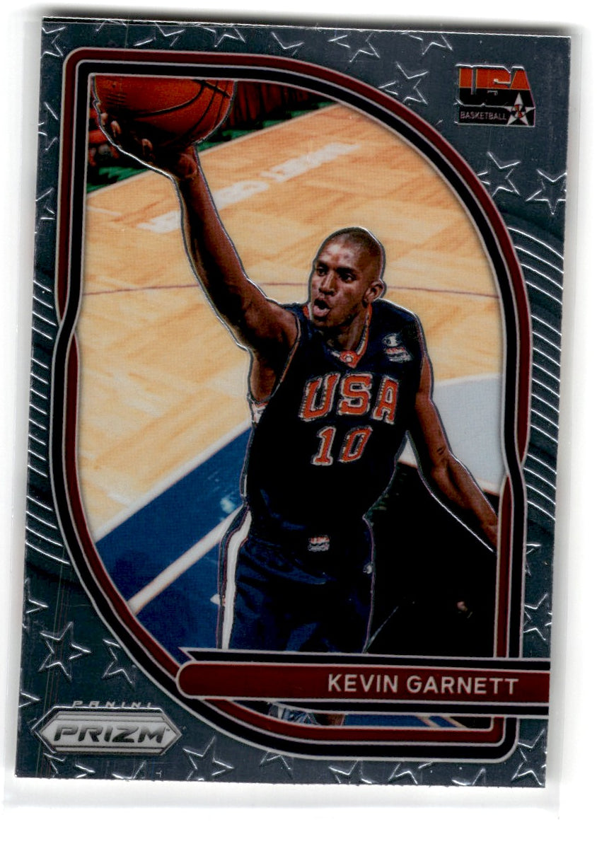 2020 Panini Prizm USA Basketball Kevin Garnett Card 4 Default Title