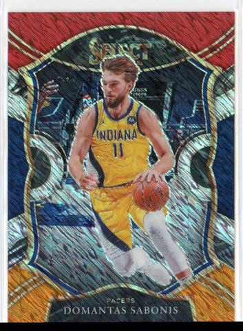 2020 Panini Select Shimmer Domantas Sabonis Card 56 Default Title