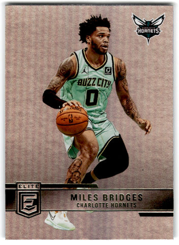 2021 Donruss Elite Miles Bridges Card 122 Default Title