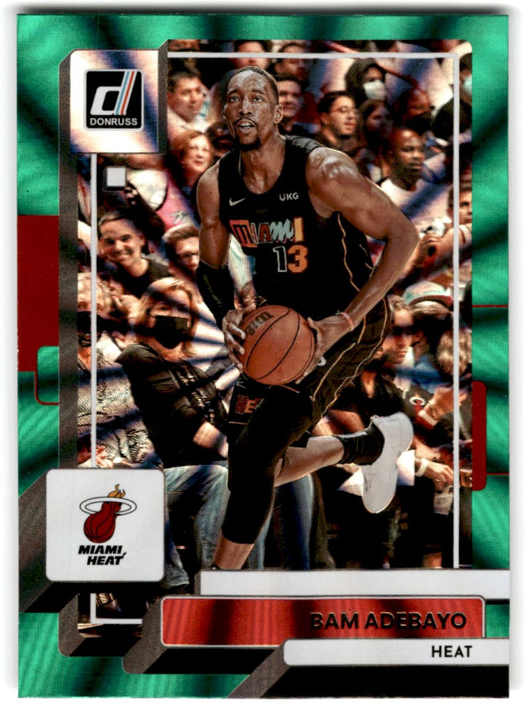 2021 Donruss Green Bam Adebayo Card 72 Default Title