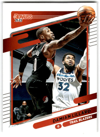 2021 Donruss Damian Lillard Card 96 Default Title