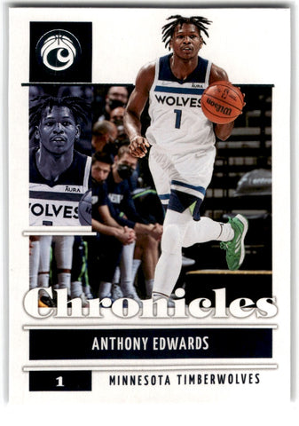 2021 Panini Chronicles Anthony Edwards Card 12 Default Title