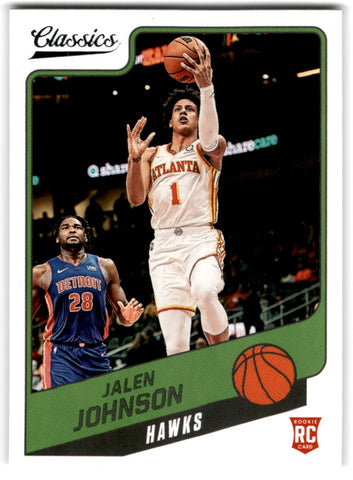 2021 Panini Classics RC Jalen Johnson Card 172 Default Title