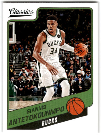 2021 Panini Classics RC Giannis Antetokounmpo Card 4 Default Title