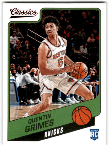 2021 Panini Classics RC Quentin Grimes Card 99 Default Title