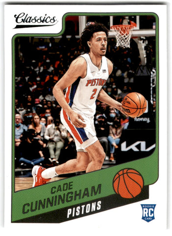 2021 Panini Classics Cade Cunningham Card 152 Default Title