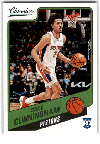 2021 Panini Classics Cade Cunningham Card 81 Default Title