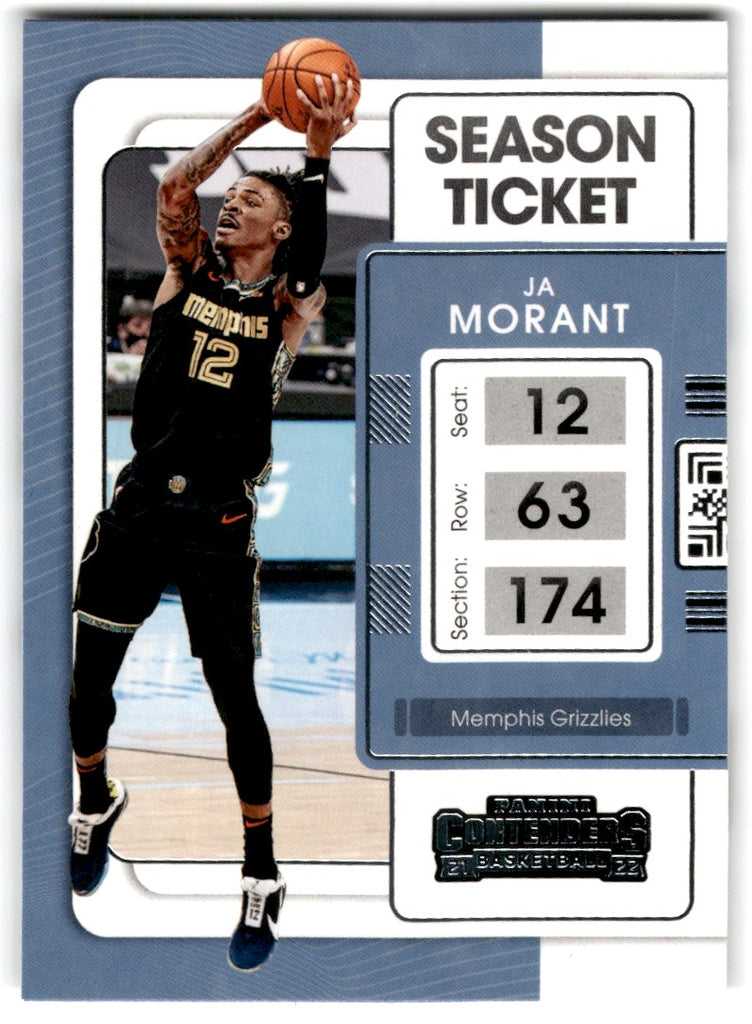 2021 Panini Contenders Ja Morant Card 72 Default Title