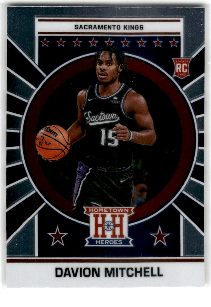 2021 Panini Hometown Heroes Davion Mitchell Card 654 Default Title