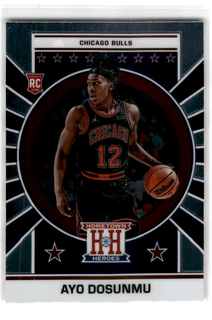 2021 Panini Hometown Heroes Ayo Dosunmu Card 656 Default Title