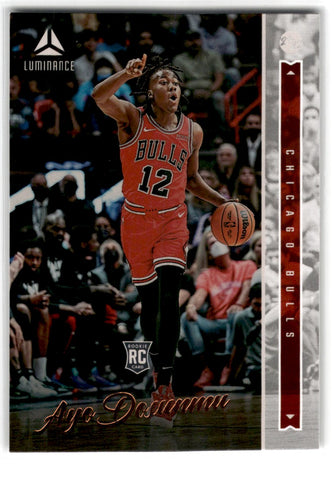 2021 Panini Luminance RC Ayo Dosunmu Card 241 Default Title