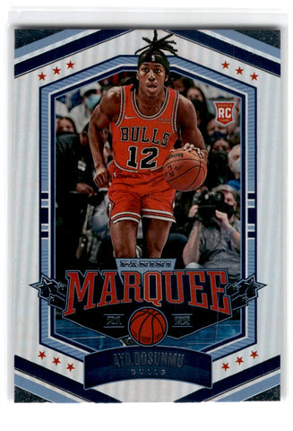 2021 Panini Marquee Ayo Dosunmu Card 344 Default Title