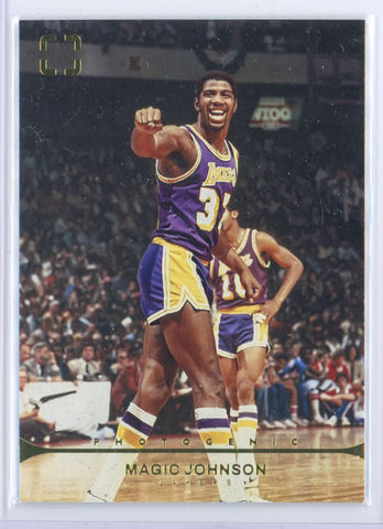 2021 Panini Photogenic Magic Johnson Card 90 Default Title