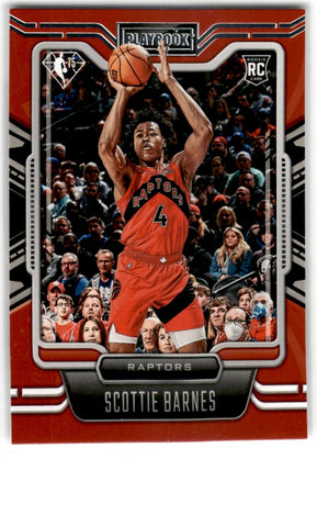 2021 Panini Playbook Scottie Barnes Card 284 Default Title