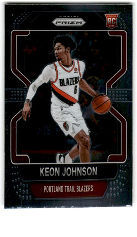 2021 Panini Pricm RC Keon Johnson Card 601 Default Title