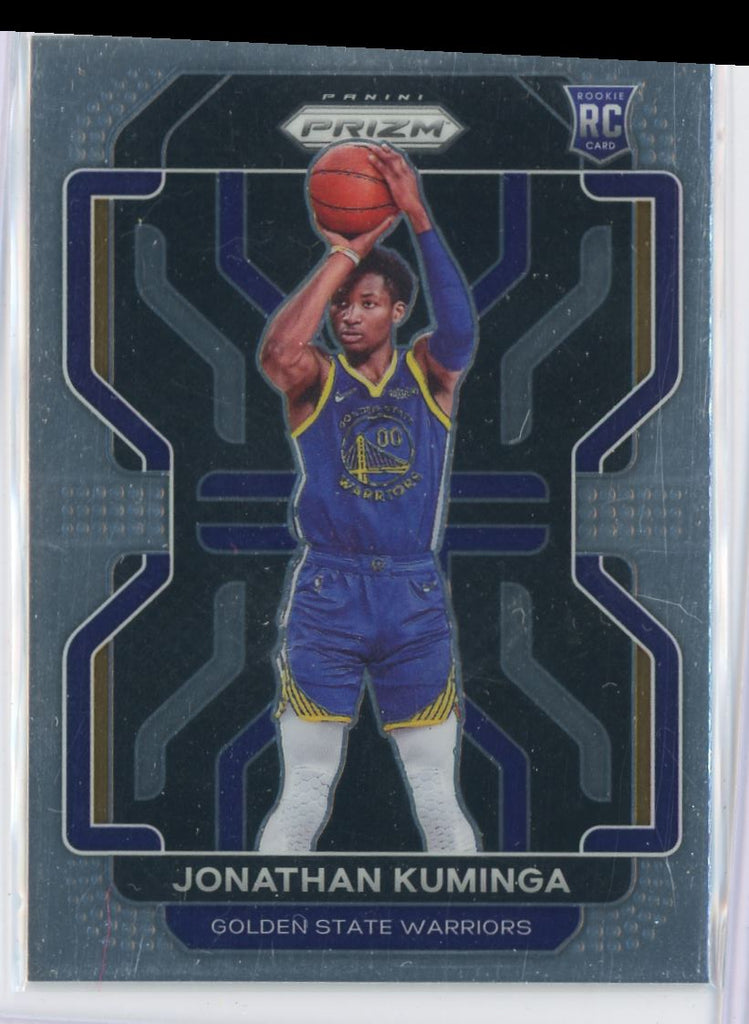 2021 Panini Prizm Blue Jonathan Kuminga 307