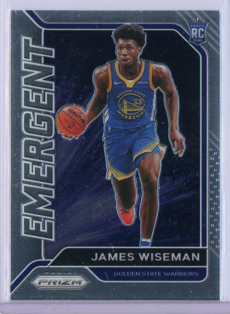 2021 Panini Prizm Emergent RC James Wiseman