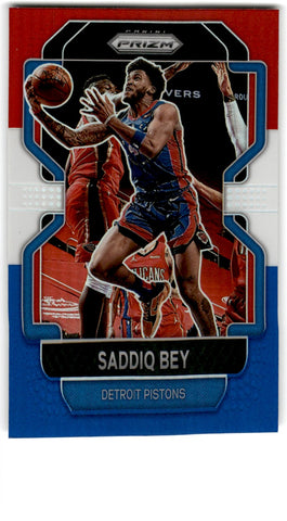 2021 Panini Prizm Red White Blue Saddiq Bey Card 193 Default Title