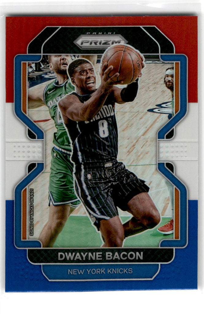 2021 Panini Prizm Red White Blue Dwayne Bacon Card 197 Default Title