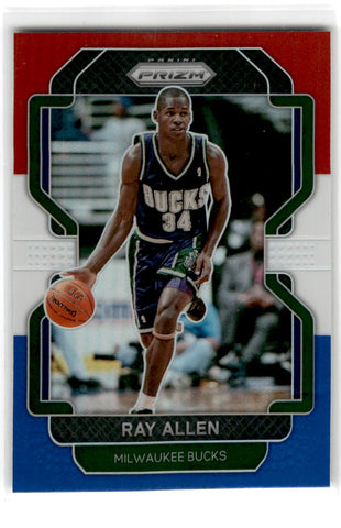 2021 Panini Prizm Red White Blue Ray Allen Card 251 Default Title