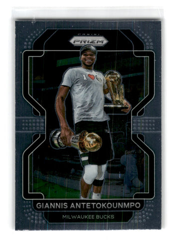 2021 Panini Prizm Milwaukee Bucks Card 1 Default Title