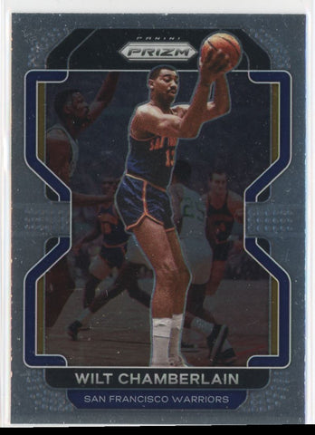 2021 Panini Prizm Wilt Chamberlain Card 2 Default Title