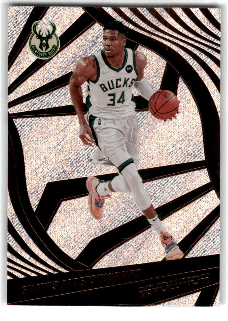 2021 Panini Revolution Giannis Antetokounmpo Card 4 Default Title