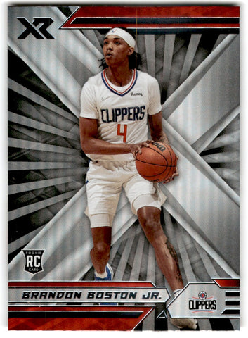 2021 Panini XR RC Brandon Boston Jr. Card 52