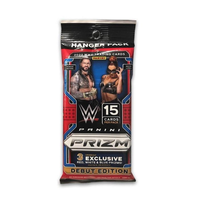 2022 Panini Prizm WWE Wrestling Hanger Pack