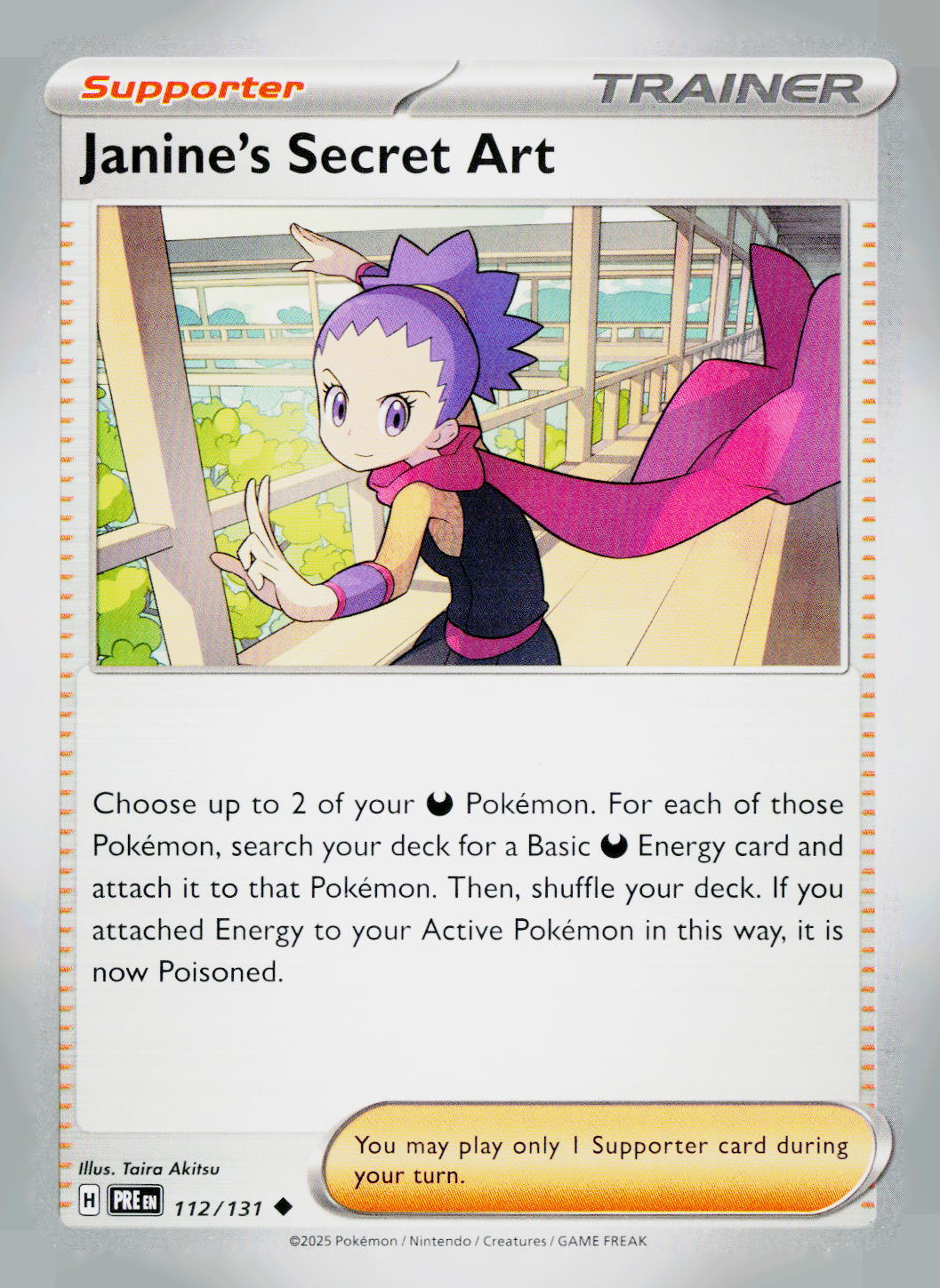 Janine's Secret Art PRE 112/131 NM