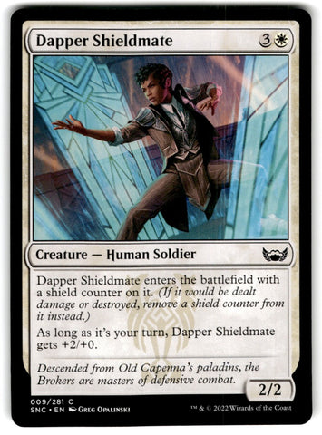 2022 MTG : Battle for Baldur's Gate Dapper Shieldmate Card 9 Default Title